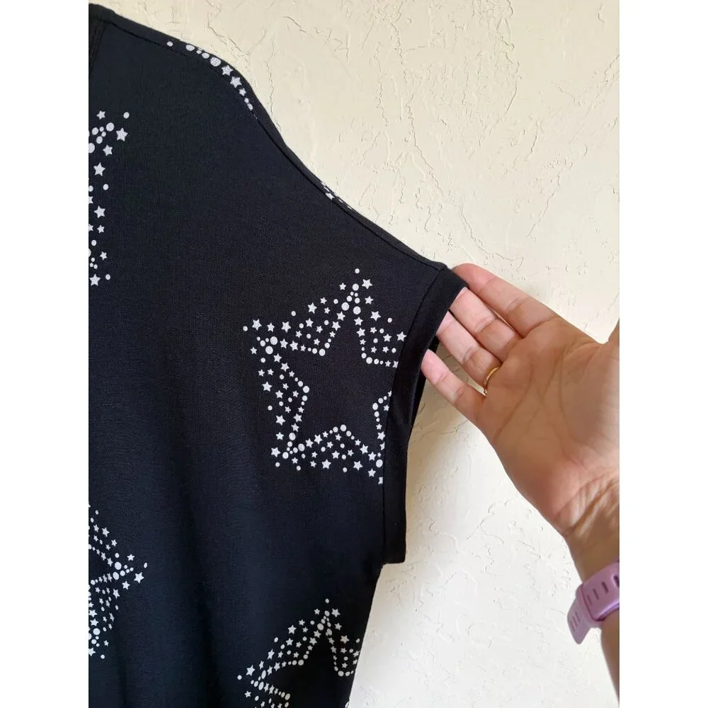 New! Buffalo David Bitton Super Soft Lightweight French Terry Short Sleeve Top M - Picture 5 of 7